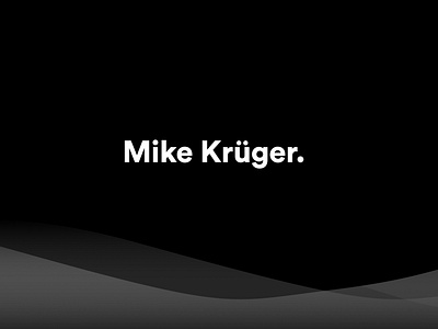 Mike Krüger - Business card