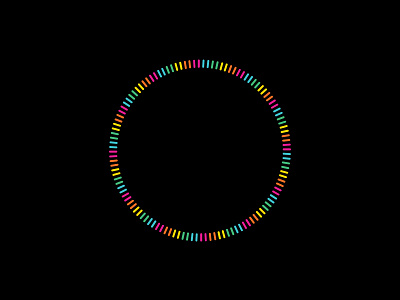 Color circle circle design color design illustration iris love minimal prisma prismatic rainbow simple together unity