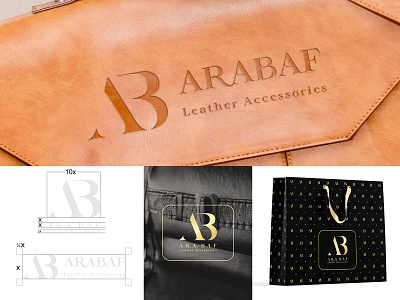 Arabaf Visual identity brand design logo طراحی لوگو لوگو ایرانی هویت بصری برند پورتفولیو گرافیک گرافیگ