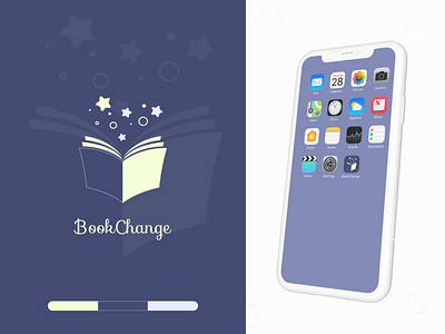 Mobile application icon / BookChange