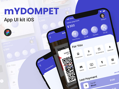 app mYDOMPET app barcode.games payment bitcoin concept drink.wallet fastfood food app burger payment pizza restaurant scan qr trading