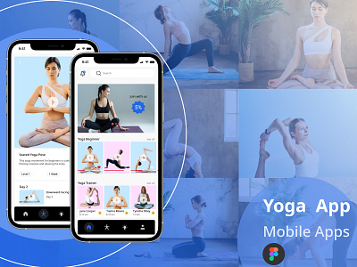 Yoga Apps app concept excerice housevilla pose dog pose mountain ui design ux design yoga apps yoga cat caw pose yoga childs pose yoga yoga tree pose