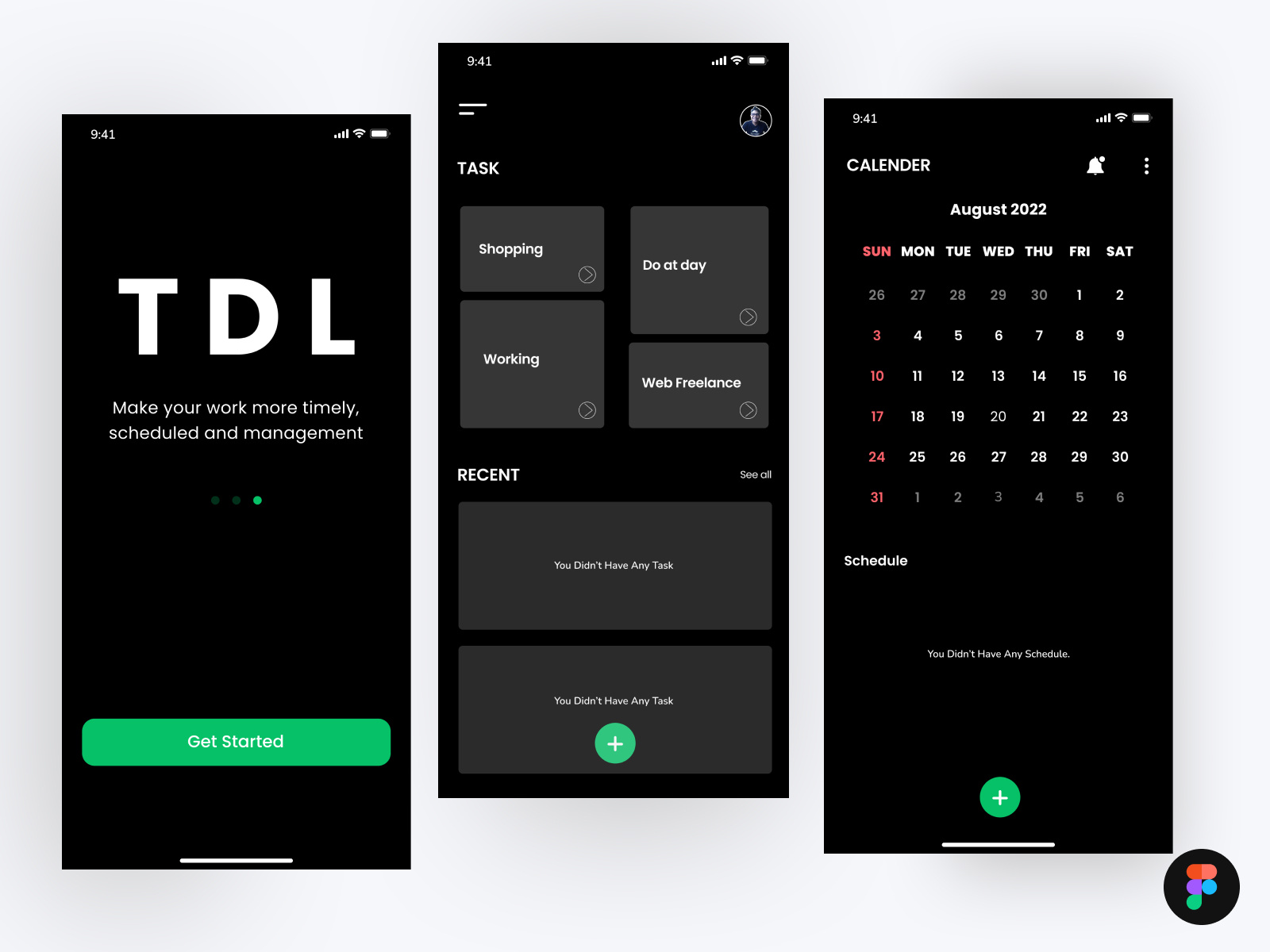 To Do List App by kanguiux on Dribbble