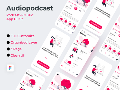 Audiopodcast apps