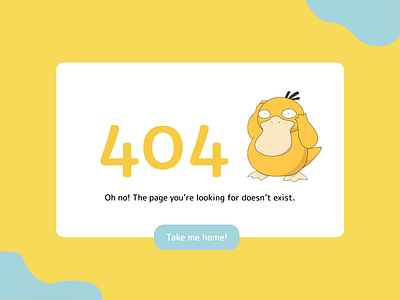 404 page | UI Challenge