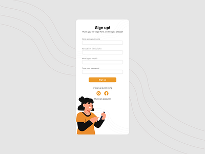 Sign Up | UI Challenge