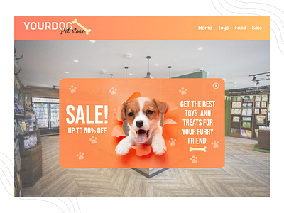 Overlay | UI Challenge app art daily ui design dog doggy dogs figma figmadesign overlay popup ui ux uxui