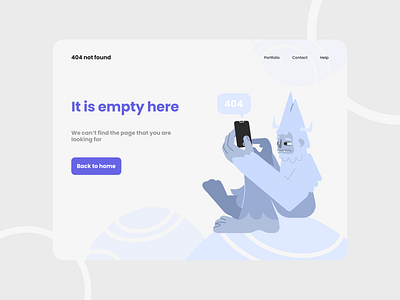 404 error page | Daily UI challenge branding daily ui dailyui dailyuichallenge design illustration logo minimal typography web website