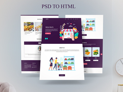 PSD TO HTML