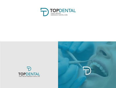 Dental Logo branding design flat graphic design illustration logo logo template minimal ui ux vector