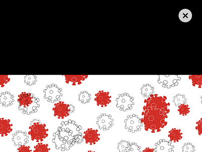 Coronavirus graphic print