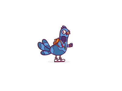 Cartoon Bird 2d adobe art arte arte digital artwork cartoon character digital illustration digitalart illustration illustrator