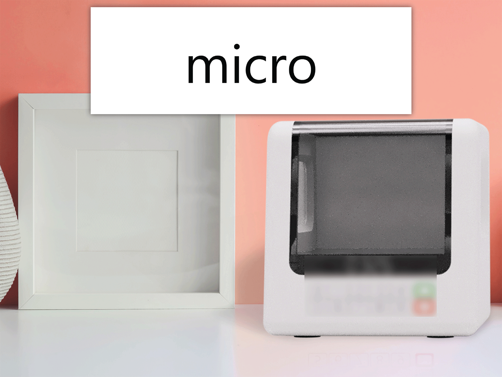 Micro: A Small Microwave for the Home or Office design industrial design microwave product design prototype ui