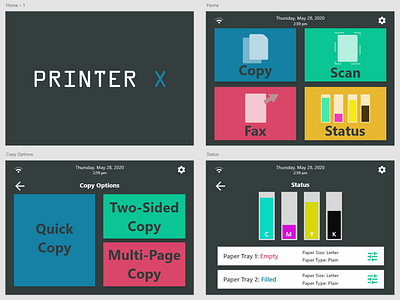 Printer UI