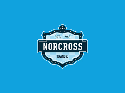 Norcross Transportation badge logo transportation