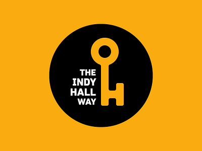 The Indy Hallway branding key logo philadelphia