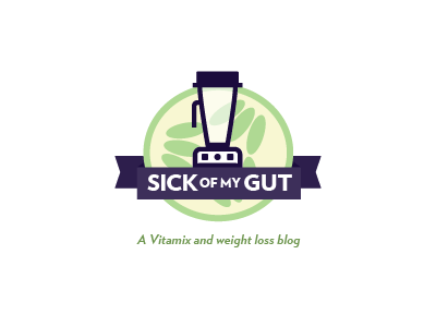 Sick of my gut 2 blender cucumber logo nutrition vitamix