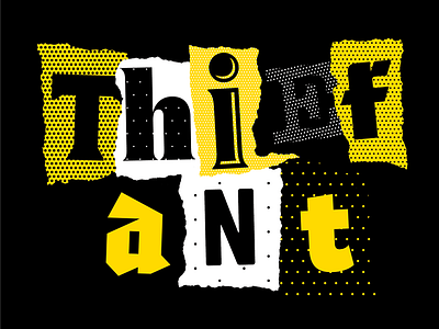 Theif Ant merch merch design merchandise tshirt wrestler wrestling