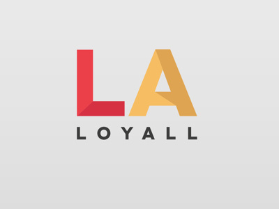 Loyall logo flat ios logo loyall