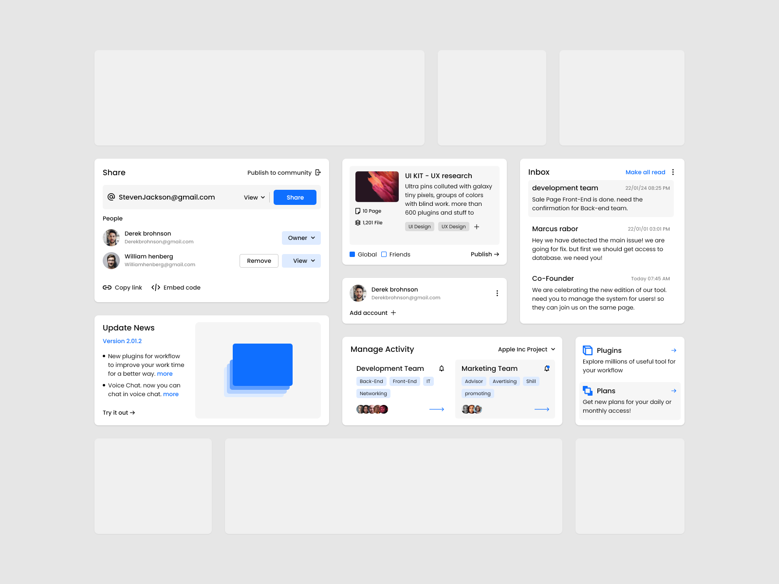 ( UI ) User interface components by Mahdy Max on Dribbble