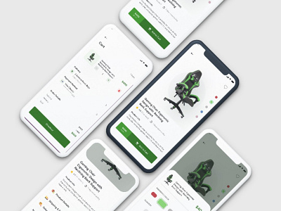 E-commerce product and card page design product designer ui ux