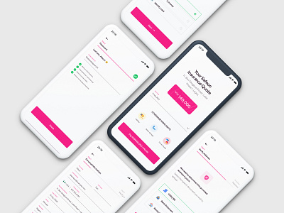 KYC flow for new users of an insurtech product design insurance kyc tech ui ux