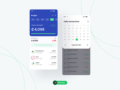 Budgeting - UI budgeting creatives design finance fintech savings ui