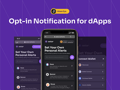 Opt-in Notification for dApps