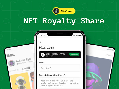 NFT Royalty Share crypto nft royalties web3