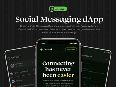 Social Messaging dApp