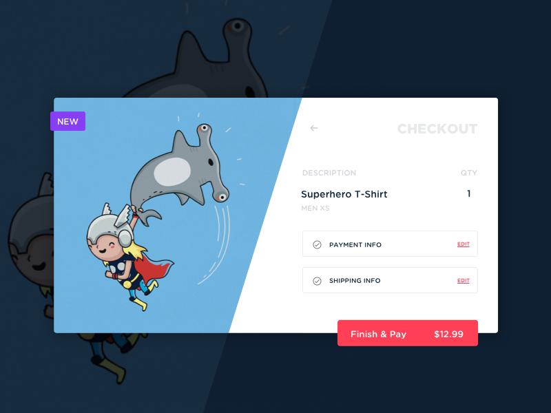 Checkout Revised website store ui flow process tarful dailyui daily ecommerce cart checkout
