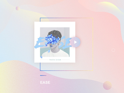 Album Concept album clean concept design gradient graphic music