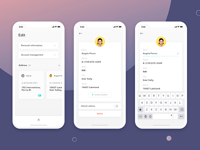 UI／Edit by Ciel.w on Dribbble