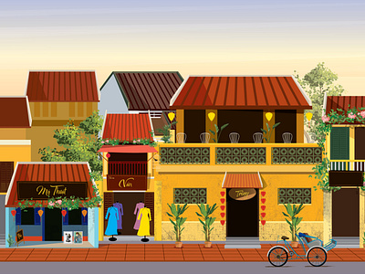 A corner of Hoi An Ancient Town_ Viet Nam