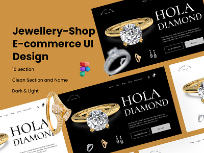Jewellery 1.0- Shop E-commerce UI Design