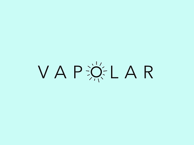 Vapolar Logo logo logotype polar sun vapolar