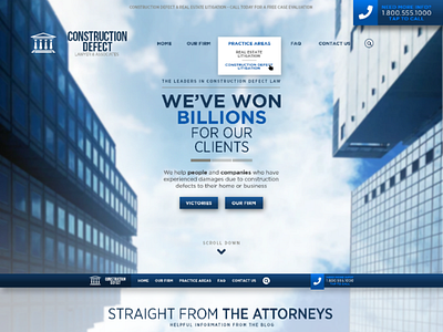 Lawyer Web Design attorney homepage lawyer website