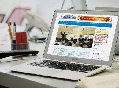 Dreampoint Educational & Training Institute Pvt. Ltd. design indesignmedia ui ux web development webdesign