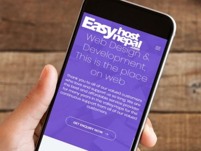 Easy Host Nepal design indesignmedia ui ux web development webdesign