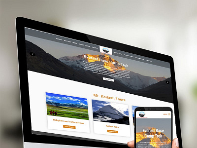 Shree Kailash Treks indesignmedia ui ux web development webdesign