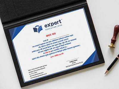 Expert Education Certificate Design