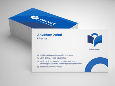 Expert Education Business Card brandidentity branding businesscard design indesignmedia print