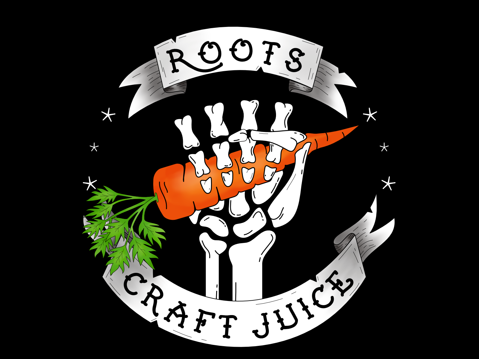 Roots Juice Logo by Megan Schwartz on Dribbble
