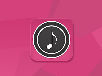 Music Icon apple digital art dribble graphic design icon iphone music