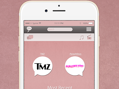 Social Gossiper Mobile App