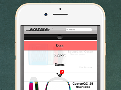 Bose Mobile bose bose mobile concept design graphic design mobile mobile ui design ui design ux design