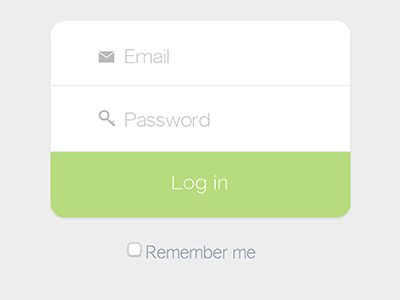 simple form email form forms green password progress remember me. ui shop now submit ui design ux ux design