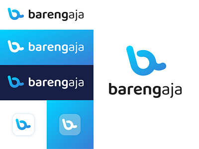 barengaja Logo Design app branding design figma