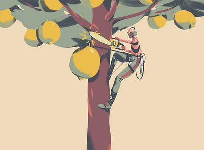 Lemons - Gathering design illustration
