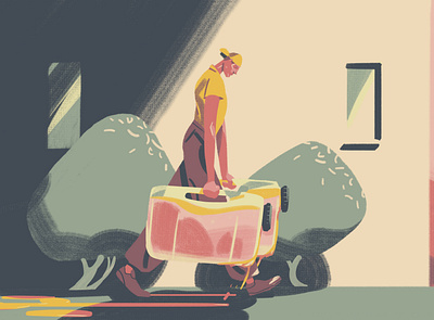 Lemons - Shipping design illustration